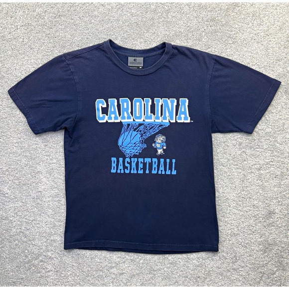Colosseum Athletics Other - North Carolina Tar Heels Basketball T Shirt Mens M UNC Rameses Colosseum Navy
